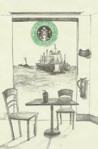Starbucks o la ballena